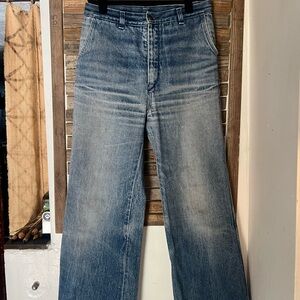 Women’s Boot Cut Jeans in Faded Blue